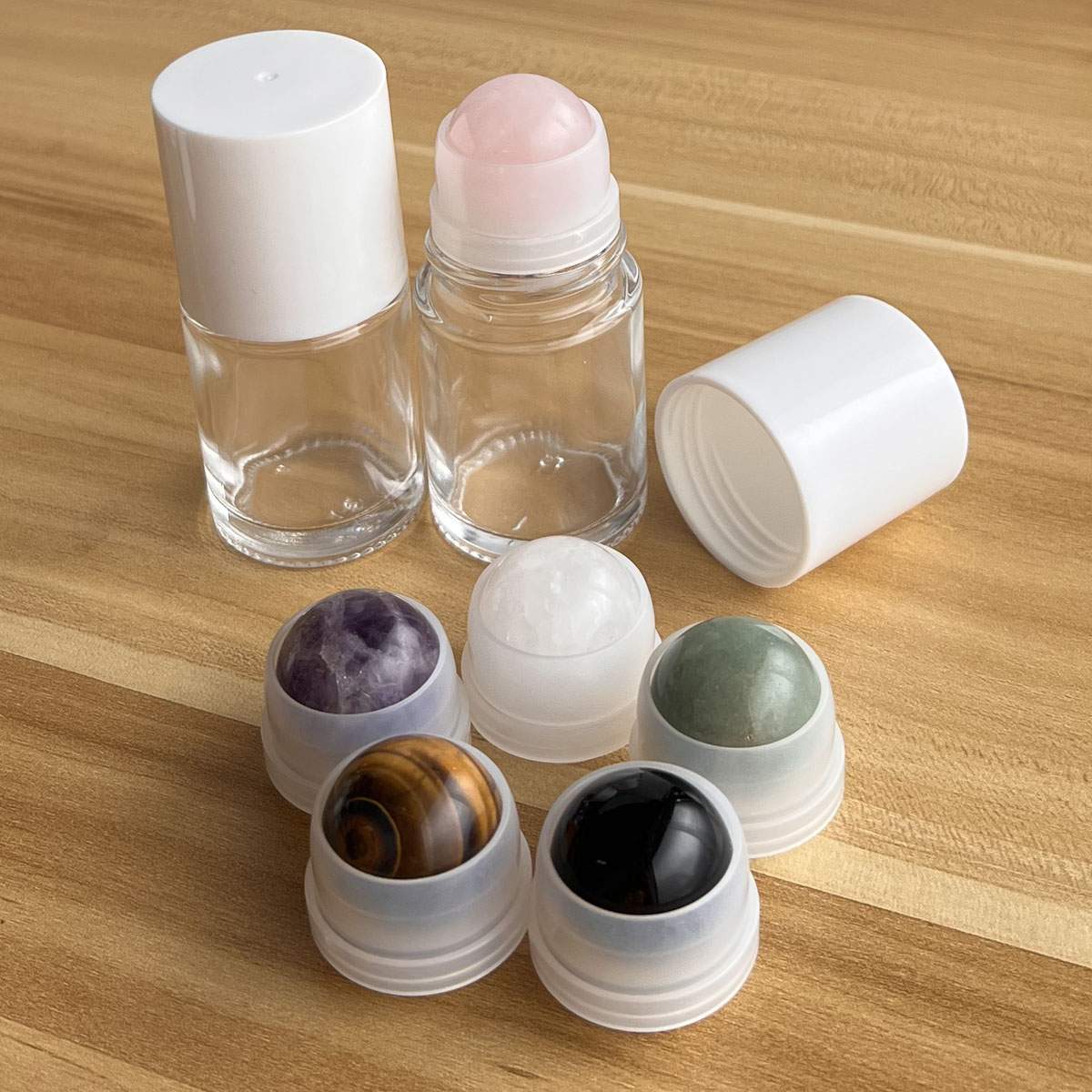 Rose Water Spray - 30ml Cute Clear Glass Bottle Natural
