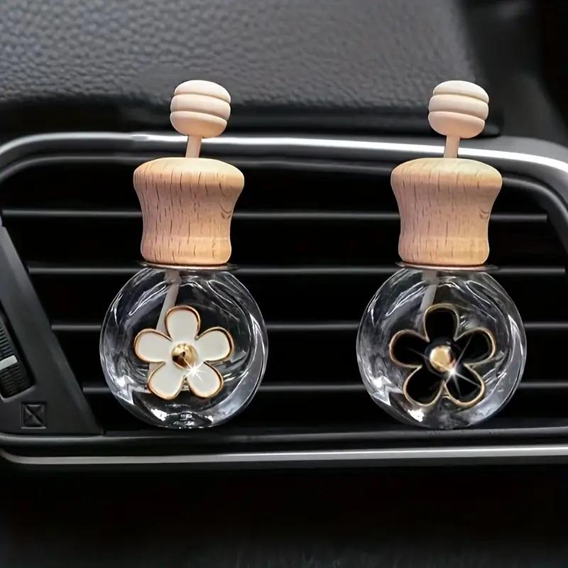 Fragrance Perfume Box - 2pcs Car Fragrance Empty Glass Bottle