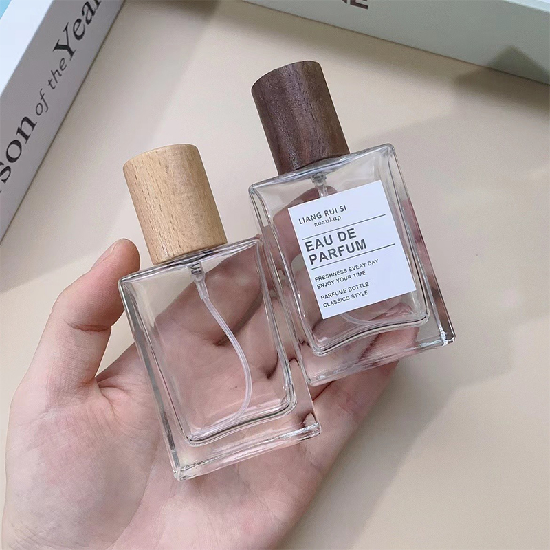 Perfume Imperium Fragrance World - 15/30/50ml Square Glass Perfume Bottle Clear