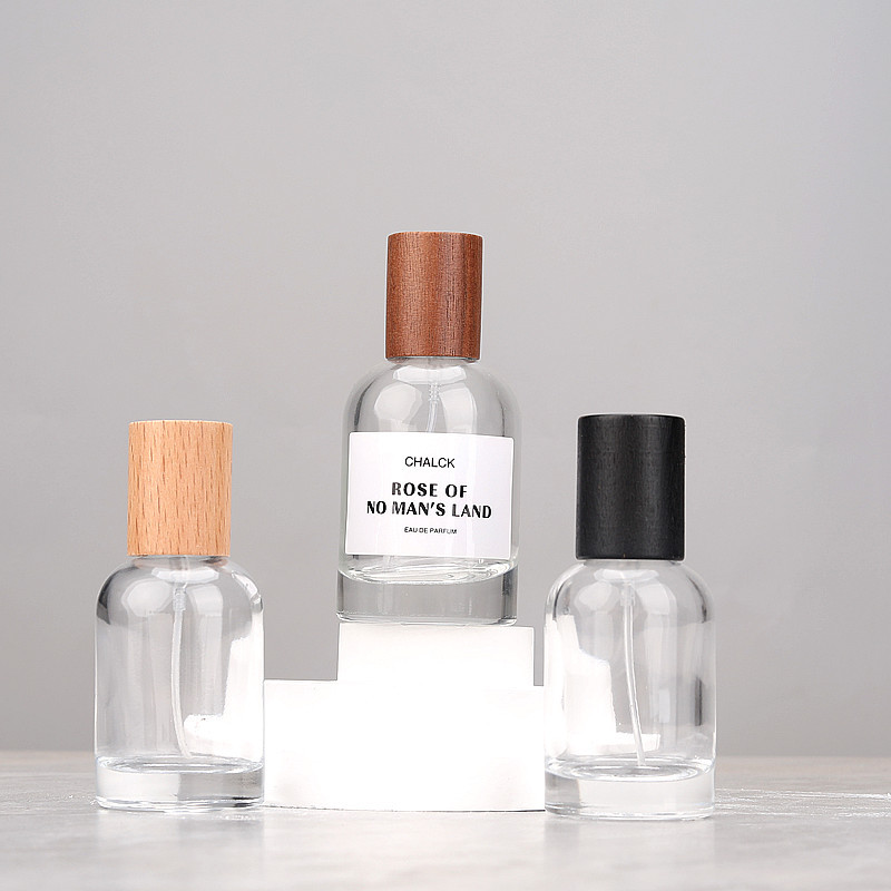 Perfume Imperium Fragrance World - 50ml Round Glass Perfume Bottle Clear