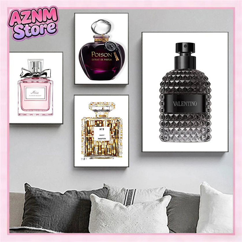 1pc frameless Minimalist Wall  - Perfume Fragrance House ulasan dan harga