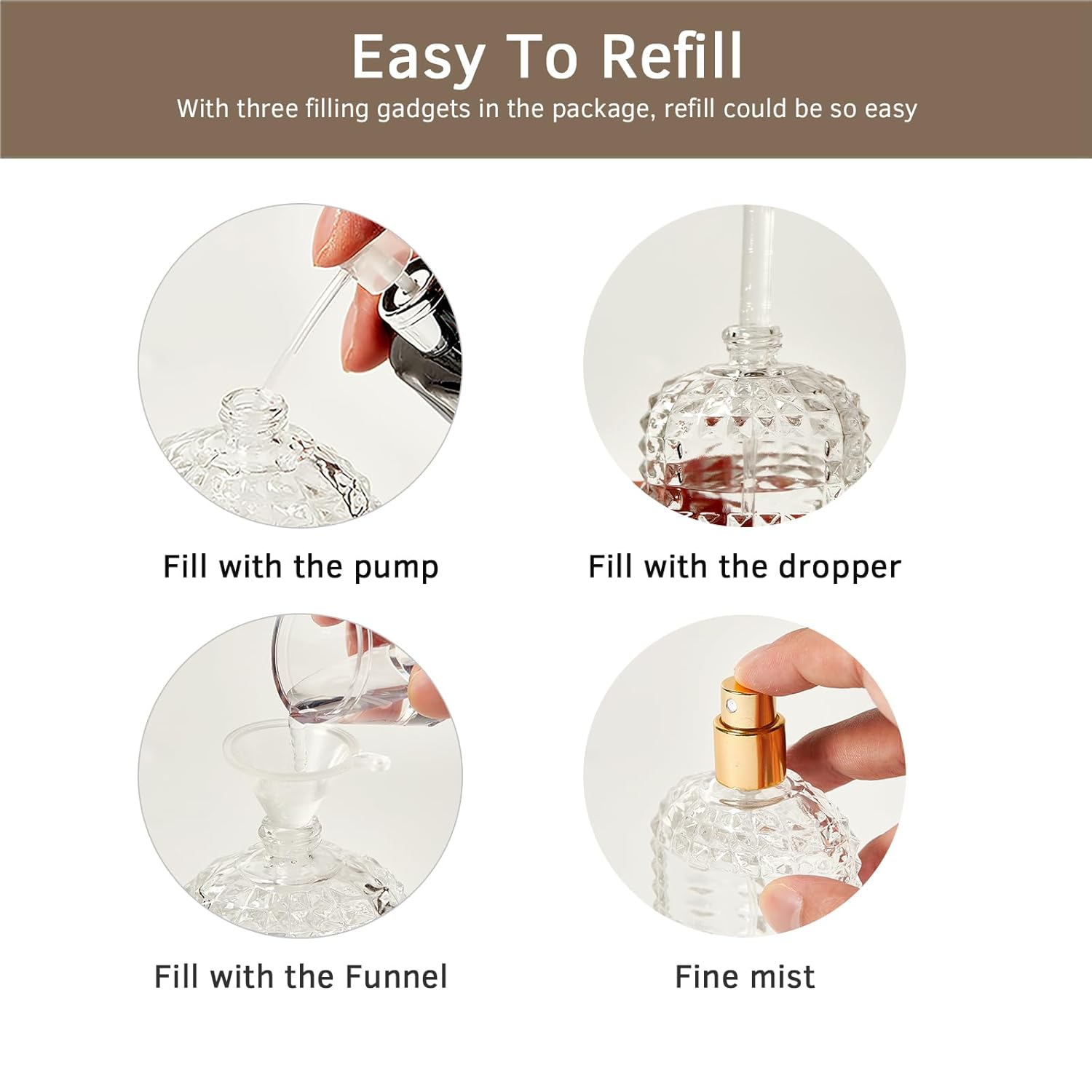 1/3Pcs 30ml 50ml New Style Pin - Fragrance Perfume Box ulasan dan harga
