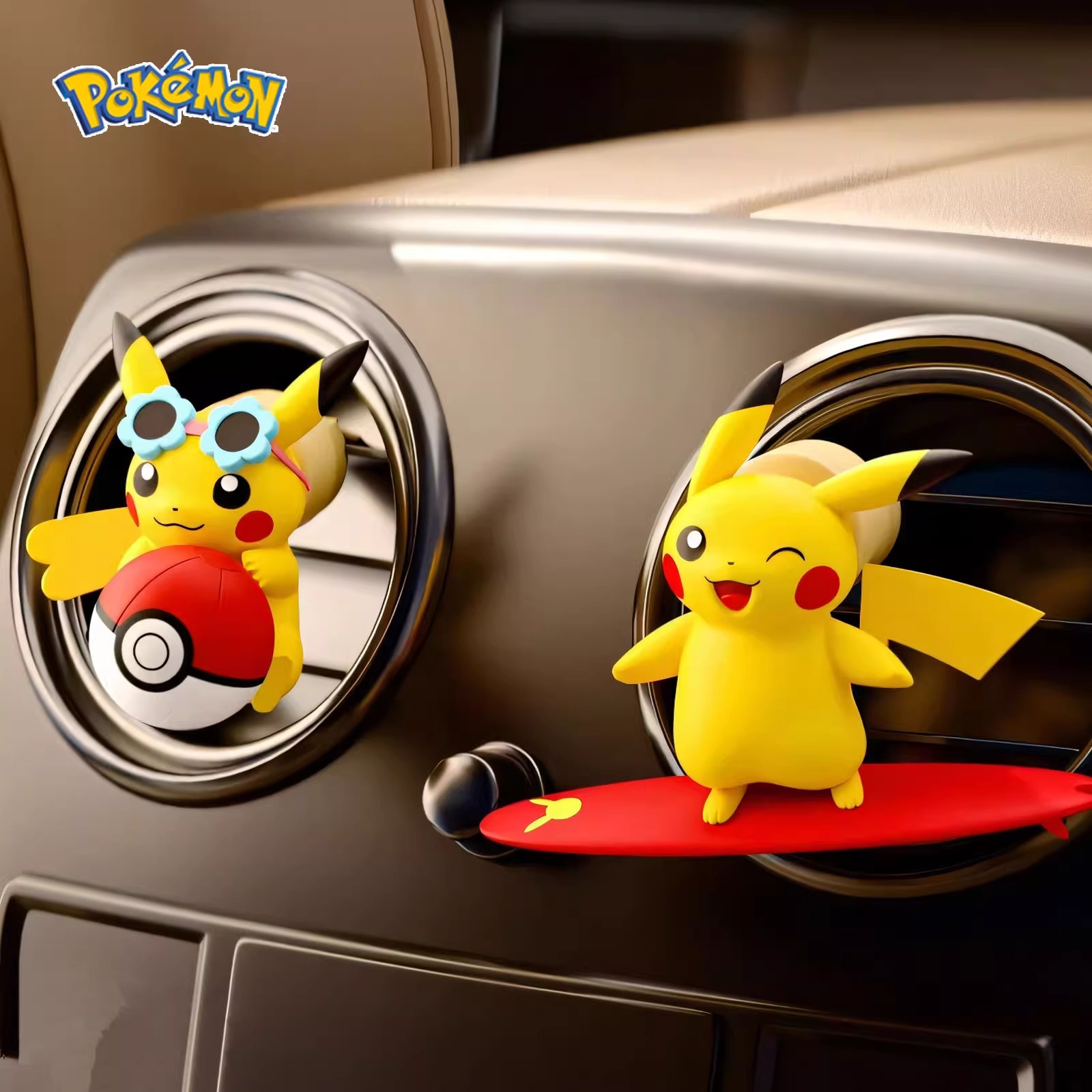 Anime Pokemon Pikachu Action F - Fragrance Perfume Car ulasan dan harga