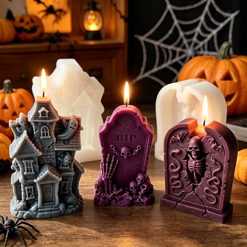 Halloween Tombstone Silicone M - Perfume Fragrance House ulasan dan harga