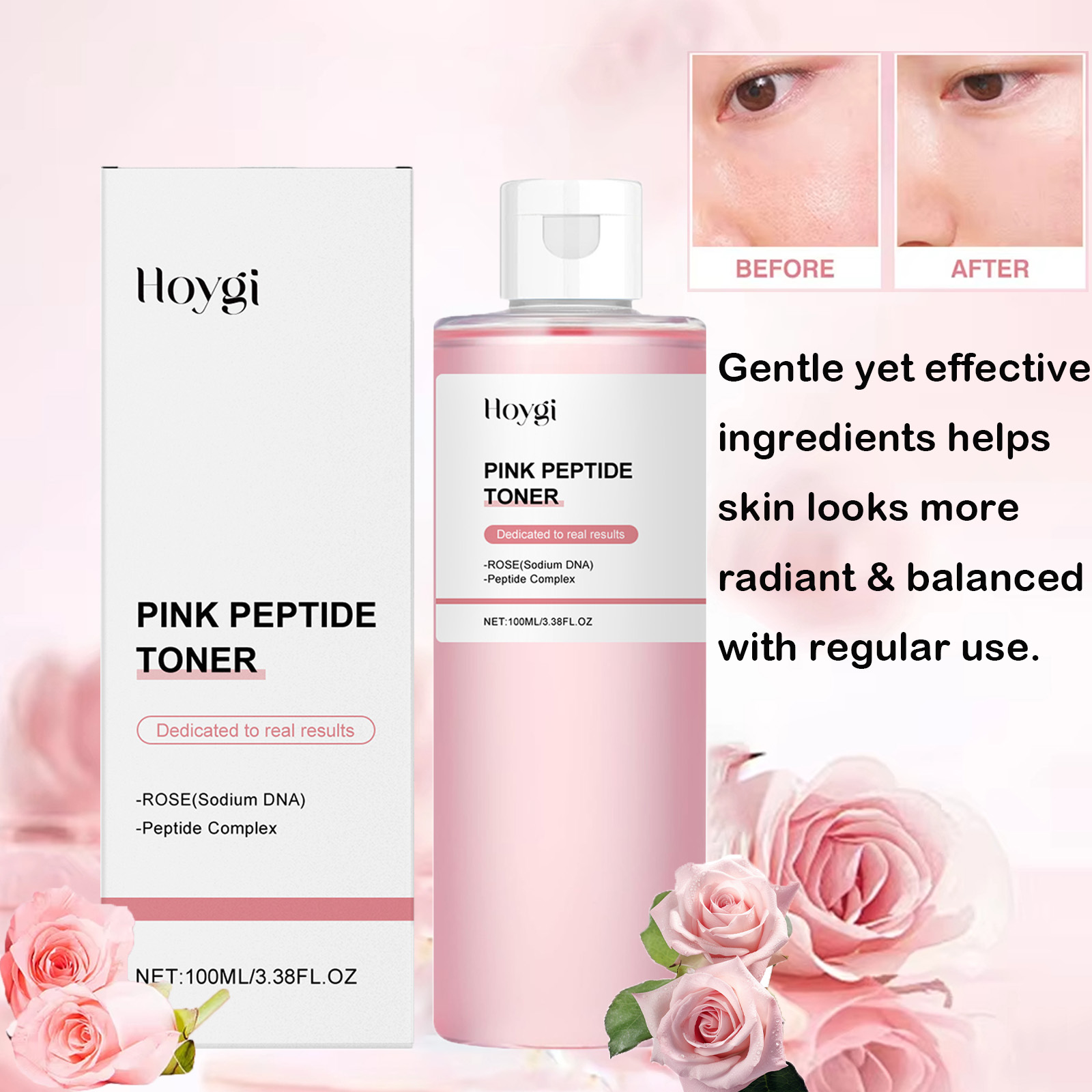 Rose Essence Toner Glowing Ski - Rose Water Spray ulasan dan harga