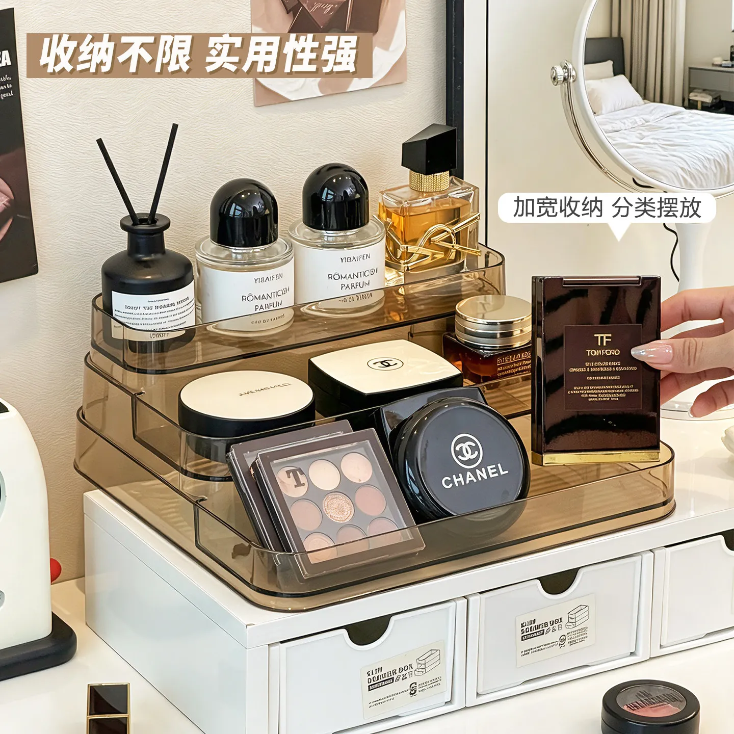 Fragrance Storage Rack Premium - Perfume Fragrance Levels ulasan dan harga